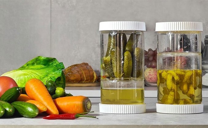 Custom Glass Pickle Jar Structure & Materials