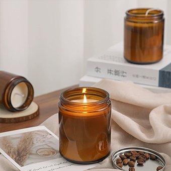 Glass Candle Jars