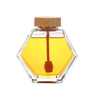 Glass Honey Jar