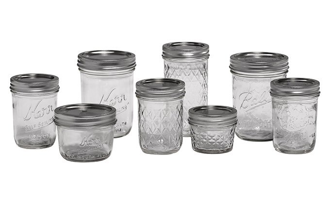 Glass Mason Jar & Lid Customization