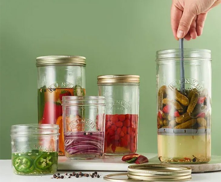 Glass Pickle Jar for Flawless Quality