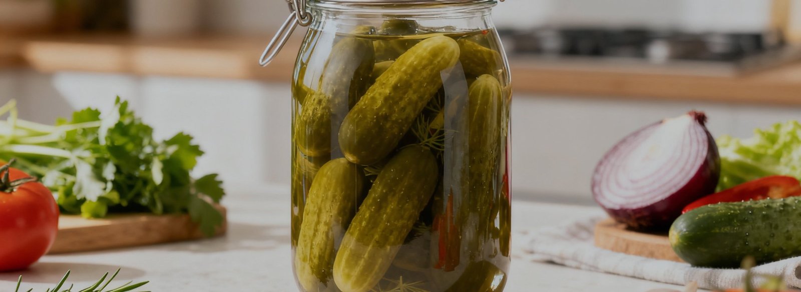 Glass Pickle Jars Manufacturer - Wholesale Food Storage Jars