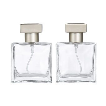 High-End Square Glass Perfume Bottle