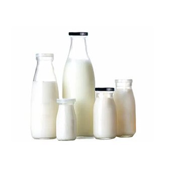 Starbucks Shaped Glass Milk Bottles