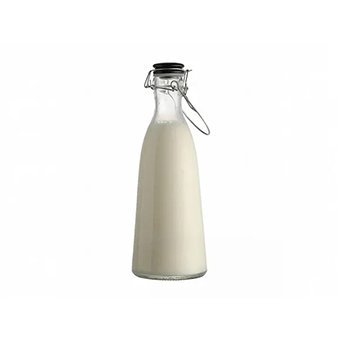 Swing Top Glass Milk Bottles