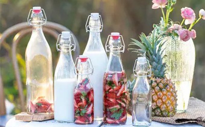 Where Our Glass beverage Bottles Shine