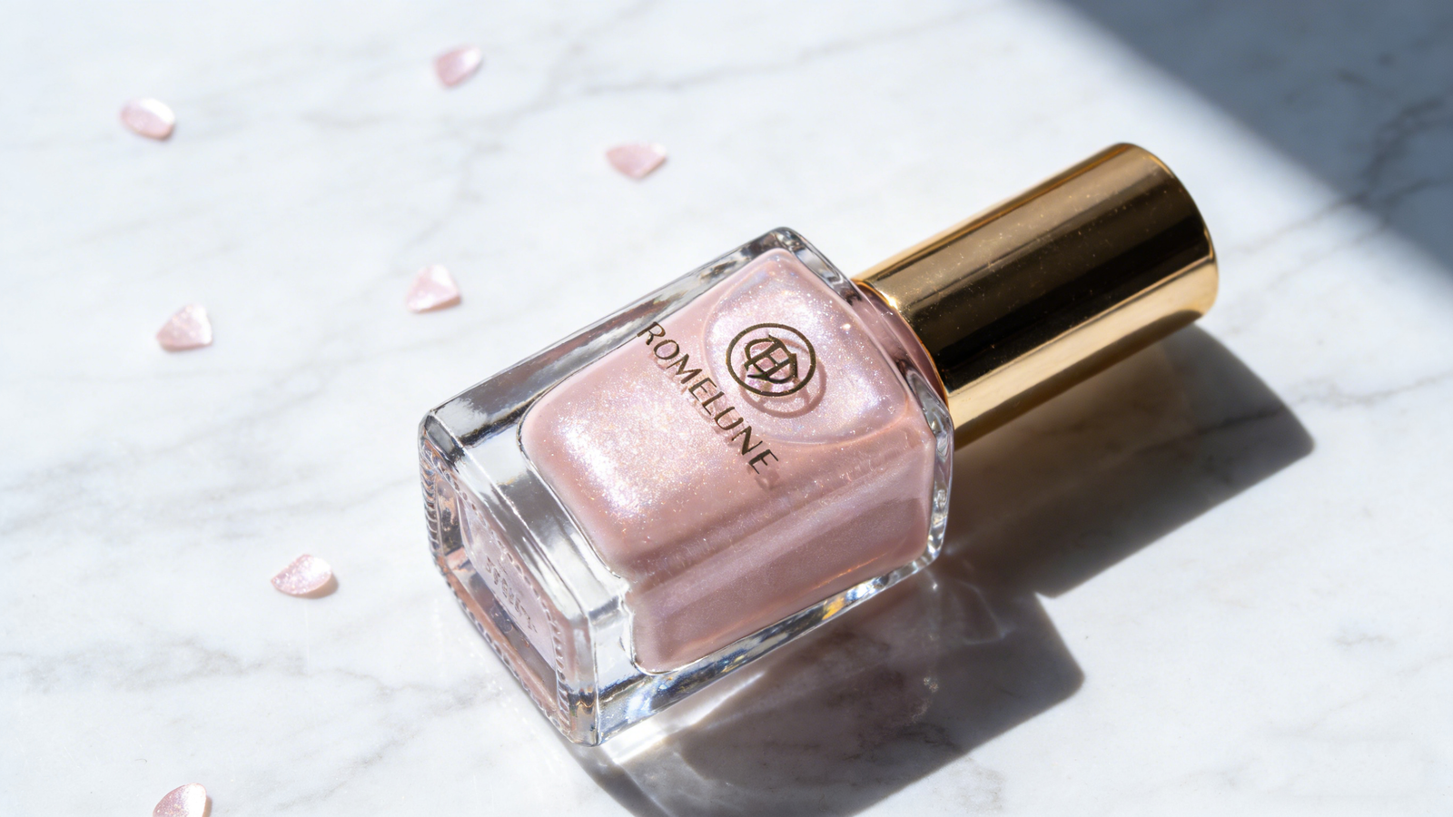 Glass Nail Polish Bottle