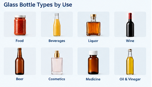 Glass Bottle Types by Use
