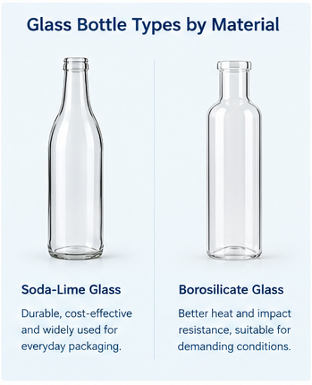Glass Bottle Types by Material